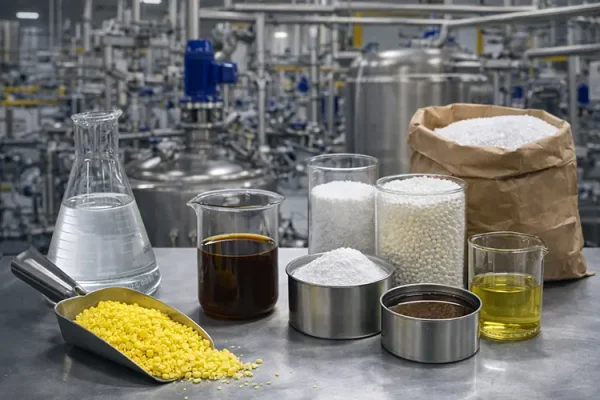 أهمية جودة المواد الخام في صناعة المنظفات